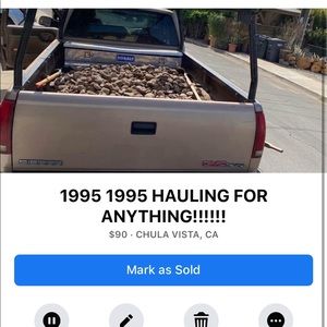 Hauling anything⚠️‼️‼️